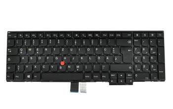Clavier DE (allemand) noir/noir abattue avec mouse stick original pour Lenovo ThinkPad Edge E440
