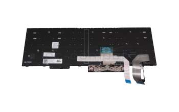 Clavier DE (allemand) noir/noir abattue avec mouse stick original pour Lenovo ThinkPad P15s (20T4/20T5)