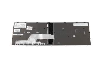 Clavier DE (allemand) noir/noir abattue avec rétro-éclairage avec pavé numérique original pour HP ProBook 450 G5