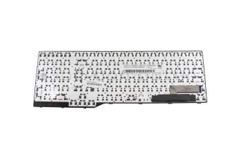 Clavier DE (allemand) noir/noir abattue original pour Fujitsu LifeBook E554