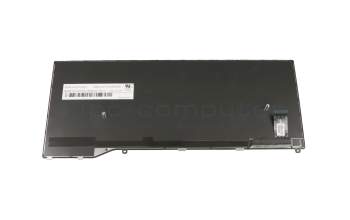 Clavier DE (allemand) noir/noir abattue original pour Fujitsu LifeBook U7410