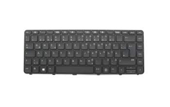 Clavier DE (allemand) noir/noir abattue original pour HP ProBook 430 G3