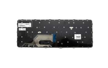 Clavier DE (allemand) noir/noir abattue original pour HP ProBook 645 G2