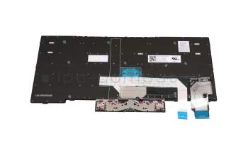 Clavier DE (allemand) noir/noir avec mouse stick original pour Lenovo ThinkPad L13 Gen 2 (20VH/20VJ)