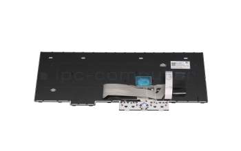 Clavier DE (allemand) noir/noir avec mouse stick original pour Lenovo ThinkPad L15 Gen 1 (20U7/20U8)