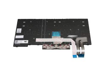 Clavier DE (allemand) noir/noir avec mouse stick original pour Lenovo ThinkPad P14s Gen 1 (20Y1/20Y2)