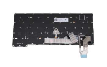 Clavier DE (allemand) noir/noir avec mouse stick original pour Lenovo ThinkPad T14 Gen 4 (21K3/21K4)