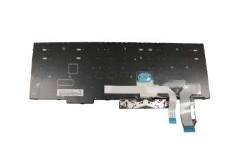 Clavier DE (allemand) noir/noir avec mouse stick sans rétroéclairage original pour Lenovo ThinkPad L590 (20Q7/20Q8)