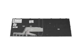 Clavier DE (allemand) noir/noir avec pavé numérique original pour HP ProBook 430 G5