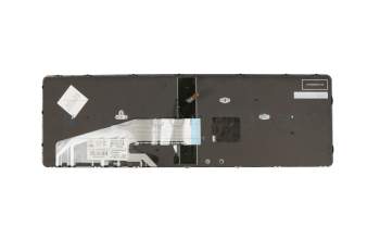 Clavier DE (allemand) noir/noir avec rétro-éclairage et mouse stick original pour HP ProBook 655 G2
