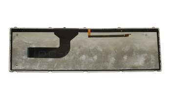 Clavier DE (allemand) noir/noir avec rétro-éclairage original pour Asus Lamborghini VX7