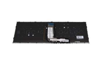 Clavier DE (allemand) noir/noir avec rétro-éclairage original pour Gaming Guru Rain RTX3060 (PD70PNP)