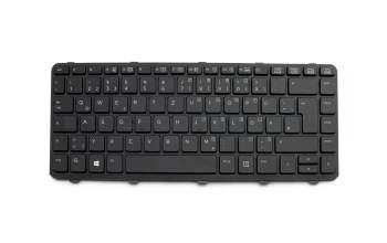 Clavier DE (allemand) noir/noir avec rétro-éclairage original pour HP ProBook 430 G2