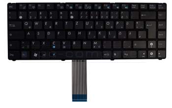 Clavier DE (allemand) noir/noir original pour Asus Eee PC 1201P