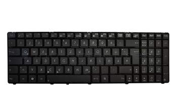 Clavier DE (allemand) noir/noir original pour Asus X73