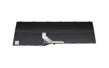 Clavier DE (allemand) noir/noir original pour Fujitsu LifeBook E5513A