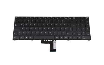 Clavier DE (allemand) noir/noir original pour Medion Akoya E15410 (MF50GM)