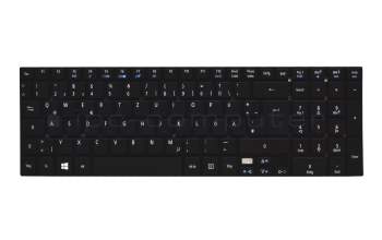 Clavier DE (allemand) noir original pour Acer TravelMate P2 (P273-M)