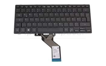 Clavier DE (allemand) noir original pour Acer TravelMate Spin B3 (TMB311-31)