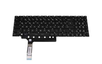 Clavier DE (allemand) noir original pour MSI Alpha 17 C7VF/C7VG (MS-17KK)