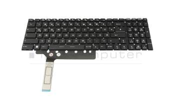 Clavier DE (allemand) noir original pour MSI Raider GE76 Deluxe 12UGS/12UHS (MS-17K4)