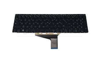 Clavier FR (français) noir avec rétro-éclairage original pour HP Spectre x360 15-eb0000