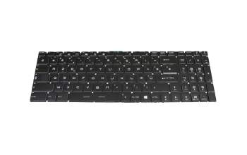 Clavier FR (français) noir/noir original pour MSI Alpha 15 A4DE/A4DEK/A4DFR (MS-16UK)