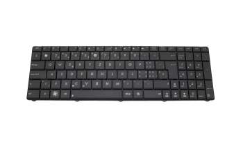 Clavier SF (suisse-francais) anthracite original pour Asus F75A