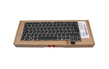 Clavier SP (espagnol) noir avec rétro-éclairage et mouse stick original pour Lenovo ThinkPad T470s (20HF/20HG/20JS/20JT)