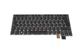 Clavier SP (espagnol) noir avec rétro-éclairage et mouse stick original pour Lenovo ThinkPad T470s (20HF/20HG/20JS/20JT)