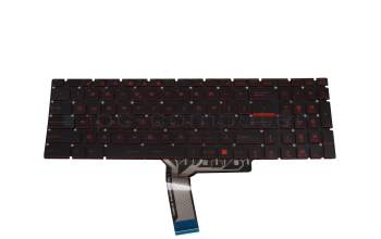 Clavier US (anglais) noir avec rétro-éclairage original pour MSI Alpha 15 A3DD/A3DDK/A3DC/A3DCK (MS-16U6)