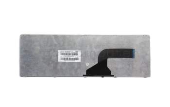 Clavier US (anglais) noir/noir brillant original pour Asus N50VN