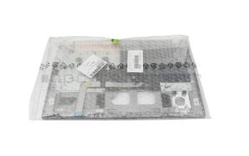 Clavier incl. topcase CH (suisse) gris/gris avec rétro-éclairage original pour Acer Aspire 5 (A515-57G)