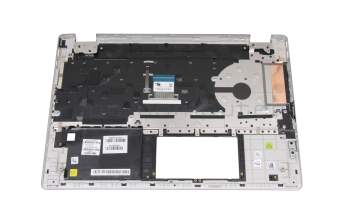 Clavier incl. topcase CH (suisse) noir/noir avec rétro-éclairage original pour HP Pavilion x360 15-dq0000