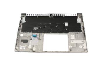 Clavier incl. topcase DE (allemand) anthracite/argent avec rétro-éclairage original pour HP ZBook Fury 16 G9