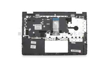 Clavier incl. topcase DE (allemand) argent/argent avec rétro-éclairage original pour HP Pavilion x360 14-ba100