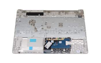 Clavier incl. topcase DE (allemand) argent/argent original pour HP 15-dw0000