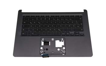 Clavier incl. topcase DE (allemand) blanc/noir original pour Acer Chromebook 314 (C933T)