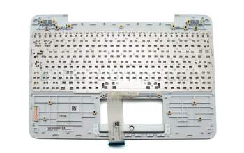 Clavier incl. topcase DE (allemand) blanc/vert original pour Asus Transformer Book T101HA
