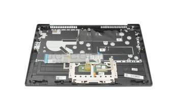 Clavier incl. topcase DE (allemand) bleu/bleu avec rétro-éclairage sans empreinte digitale original pour Lenovo IdeaPad 5-14ARE05 (81YM)