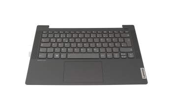 Clavier incl. topcase DE (allemand) bleu/bleu avec rétro-éclairage sans empreinte digitale original pour Lenovo IdeaPad 5-14ITL05 (82FE)