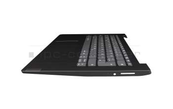 Clavier incl. topcase DE (allemand) gris/anthracite original pour Lenovo V14-IIL (82C4)