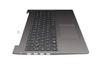 Clavier incl. topcase DE (allemand) gris/argent original pour Lenovo IdeaPad 3-15ARE05 (81W4)