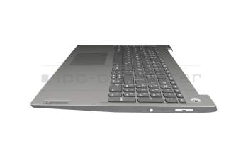 Clavier incl. topcase DE (allemand) gris/argent original pour Lenovo IdeaPad 3-15ITL05 (81X8)