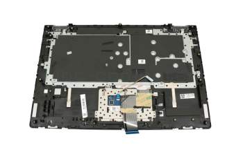 Clavier incl. topcase DE (allemand) gris/argent original pour Lenovo IdeaPad C340-15IWL (81N5)