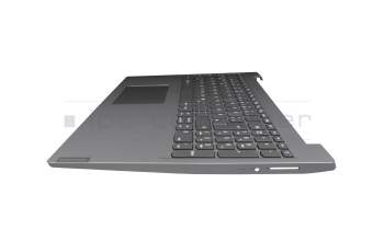 Clavier incl. topcase DE (allemand) gris/argent original pour Lenovo IdeaPad S145-15API (81UT)