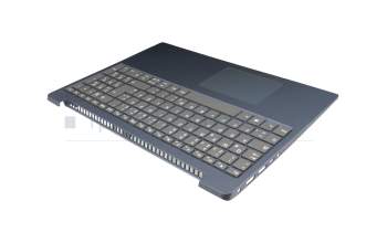 Clavier incl. topcase DE (allemand) gris/bleu original pour Lenovo IdeaPad 330S-15IKB (81F5/81JN)