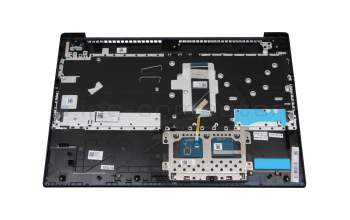 Clavier incl. topcase DE (allemand) gris/bleu original pour Lenovo IdeaPad S340-15API (81NC)
