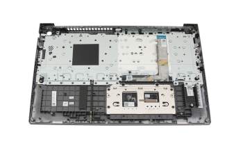 Clavier incl. topcase DE (allemand) gris foncé/gris avec rétro-éclairage original pour Lenovo ThinkBook 16 G6 ABP (21KK)