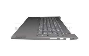 Clavier incl. topcase DE (allemand) gris foncé/gris original pour Lenovo ThinkBook 15 G2 ITL (20VE)